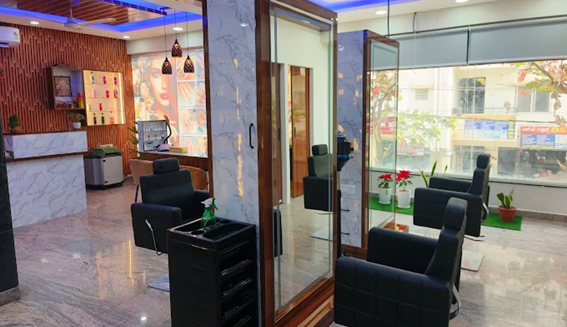 Luxury salon